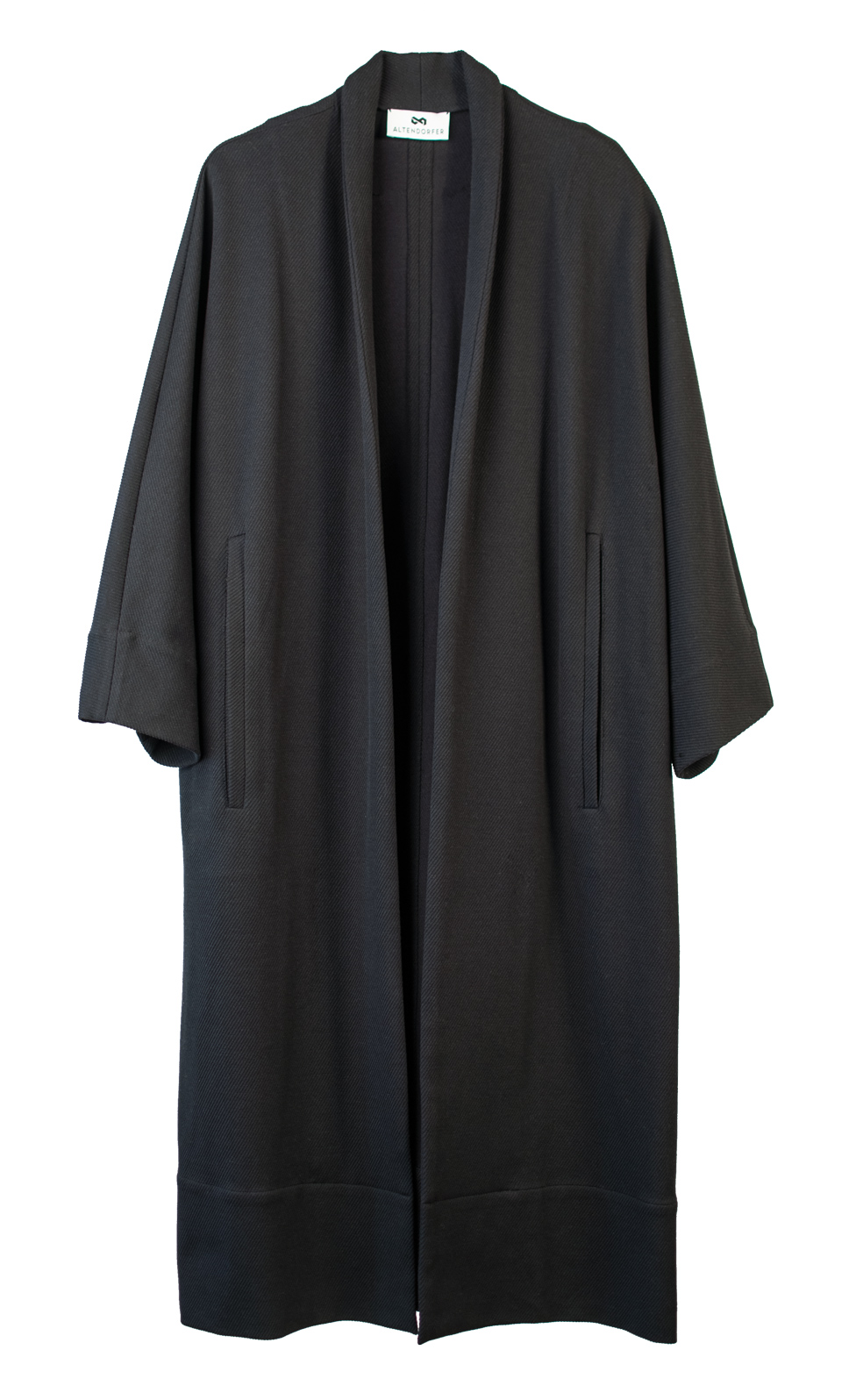 Long black deals kimono jacket