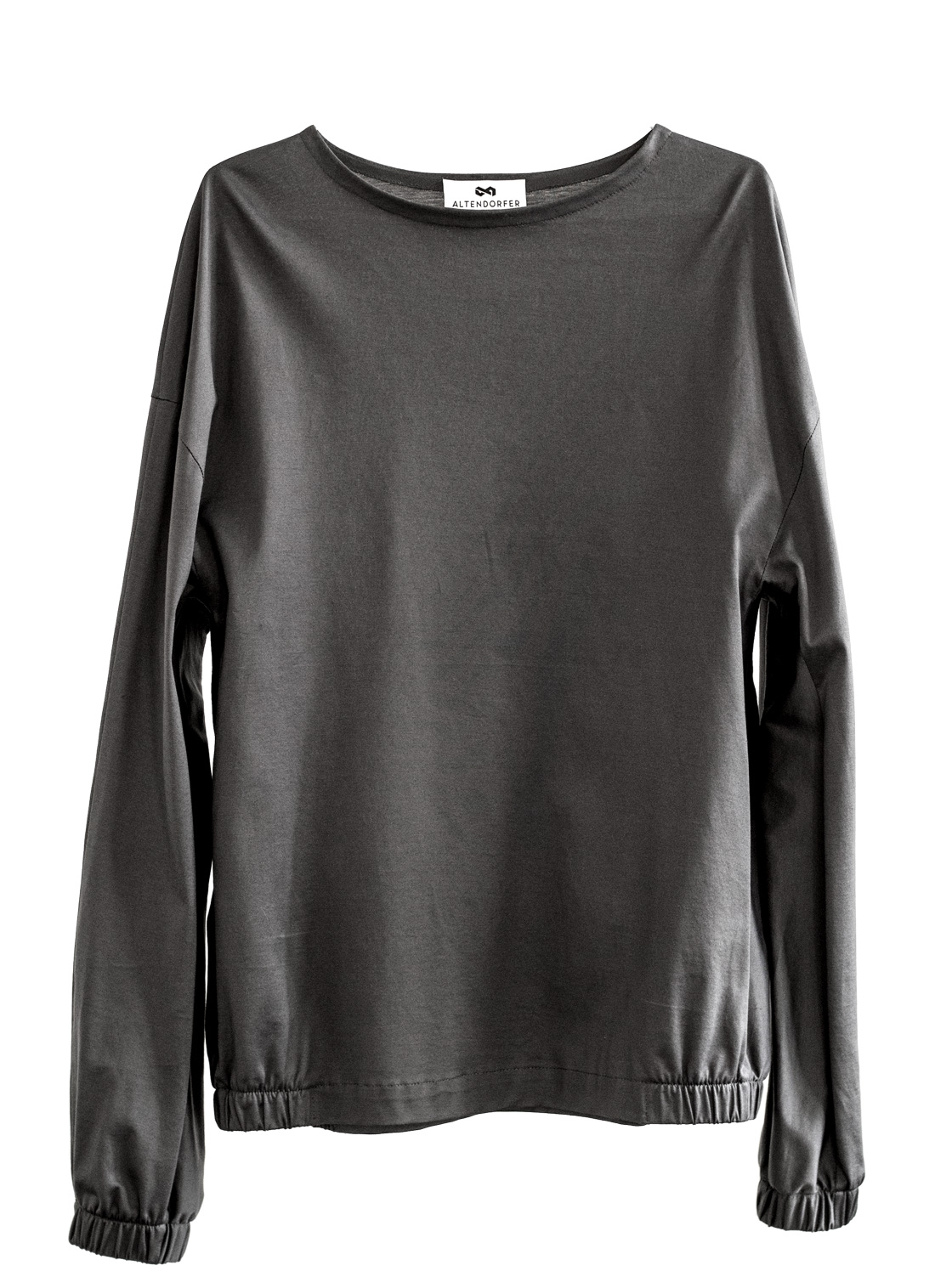 Rip cuff sweatshirt
