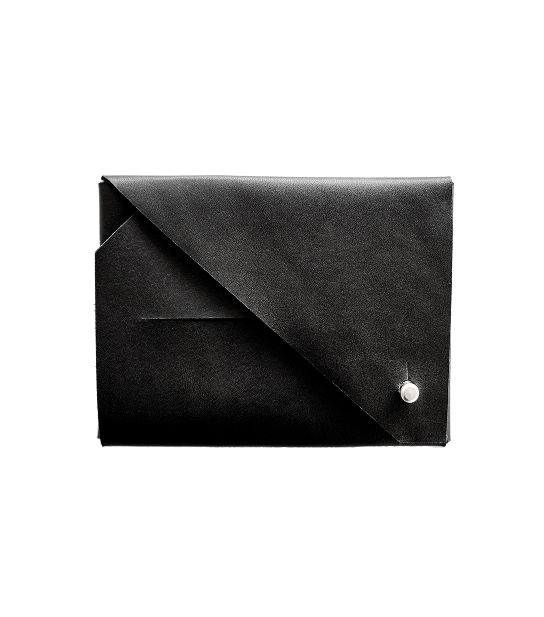 Black leather wallet