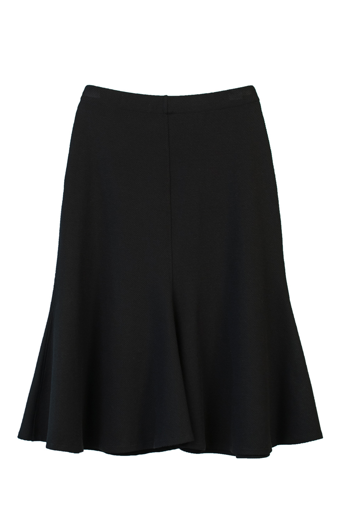 midi black skirt